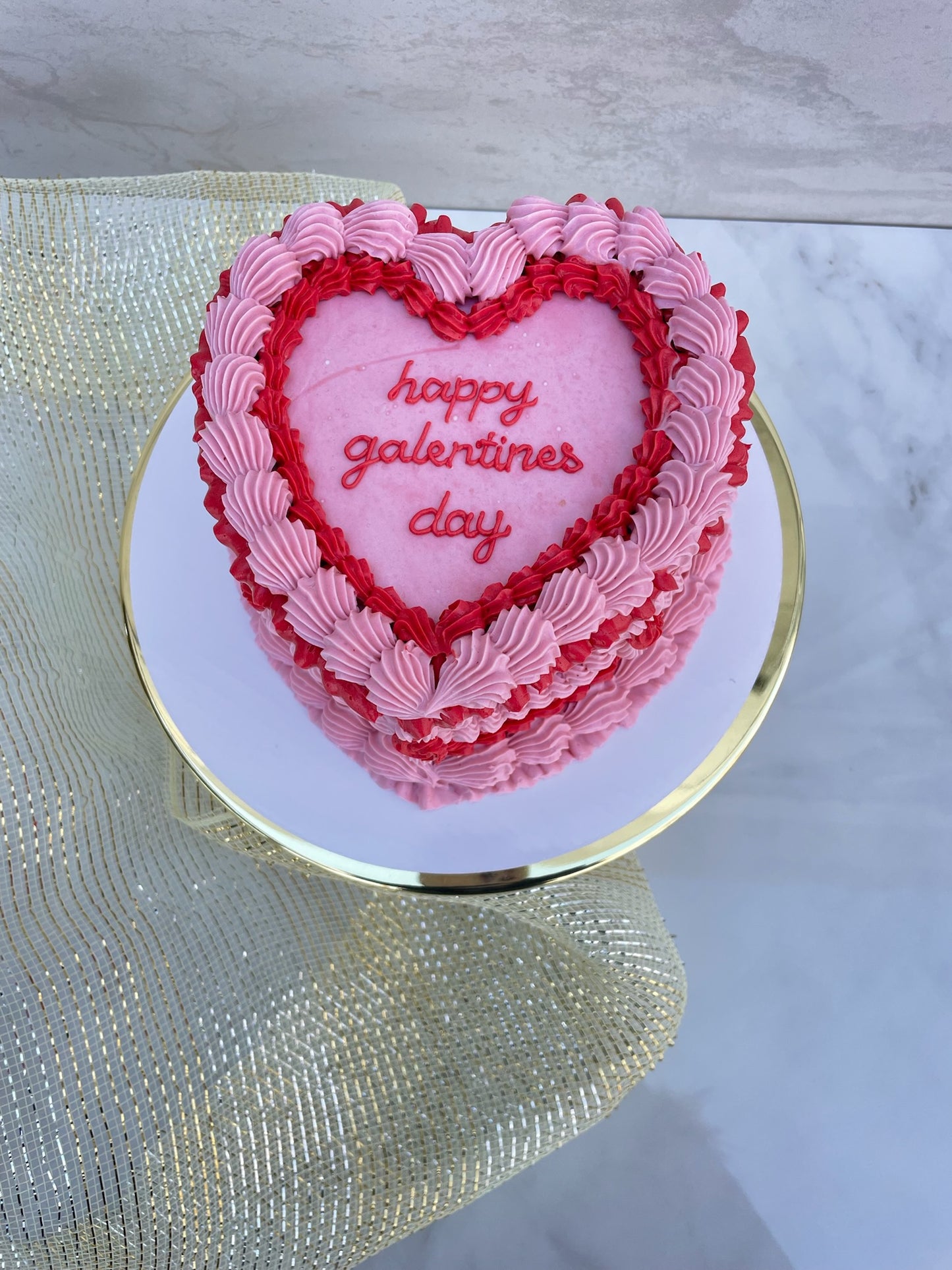 6” Vintage Cake- Pick up only
