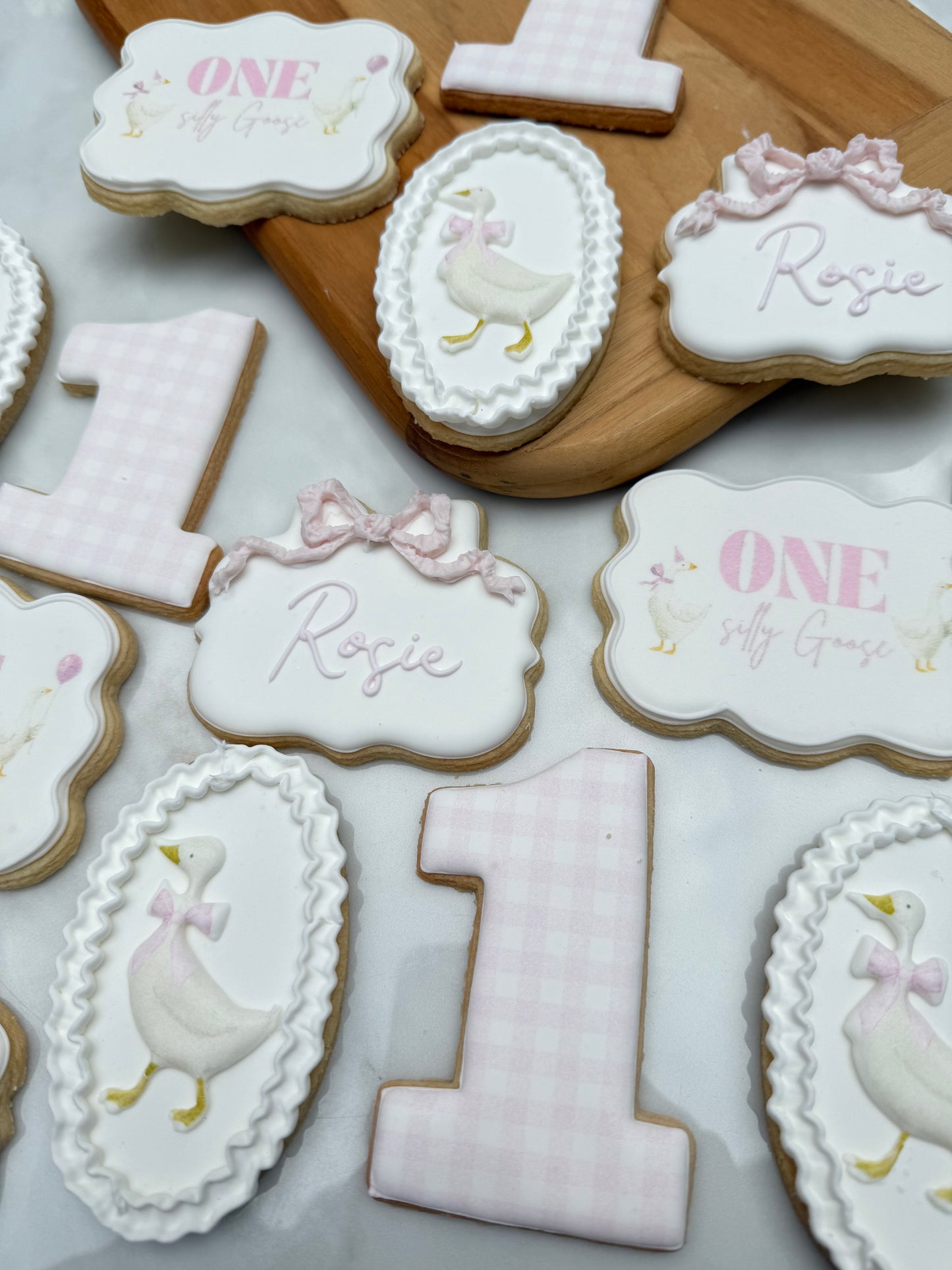Silly Goose cookie set/ 2 dozen