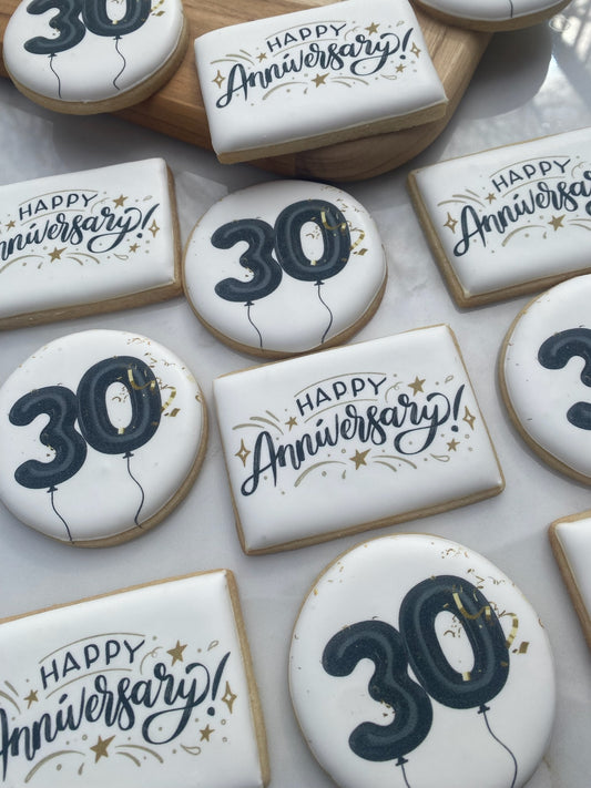 Happy Anniversary Cookies