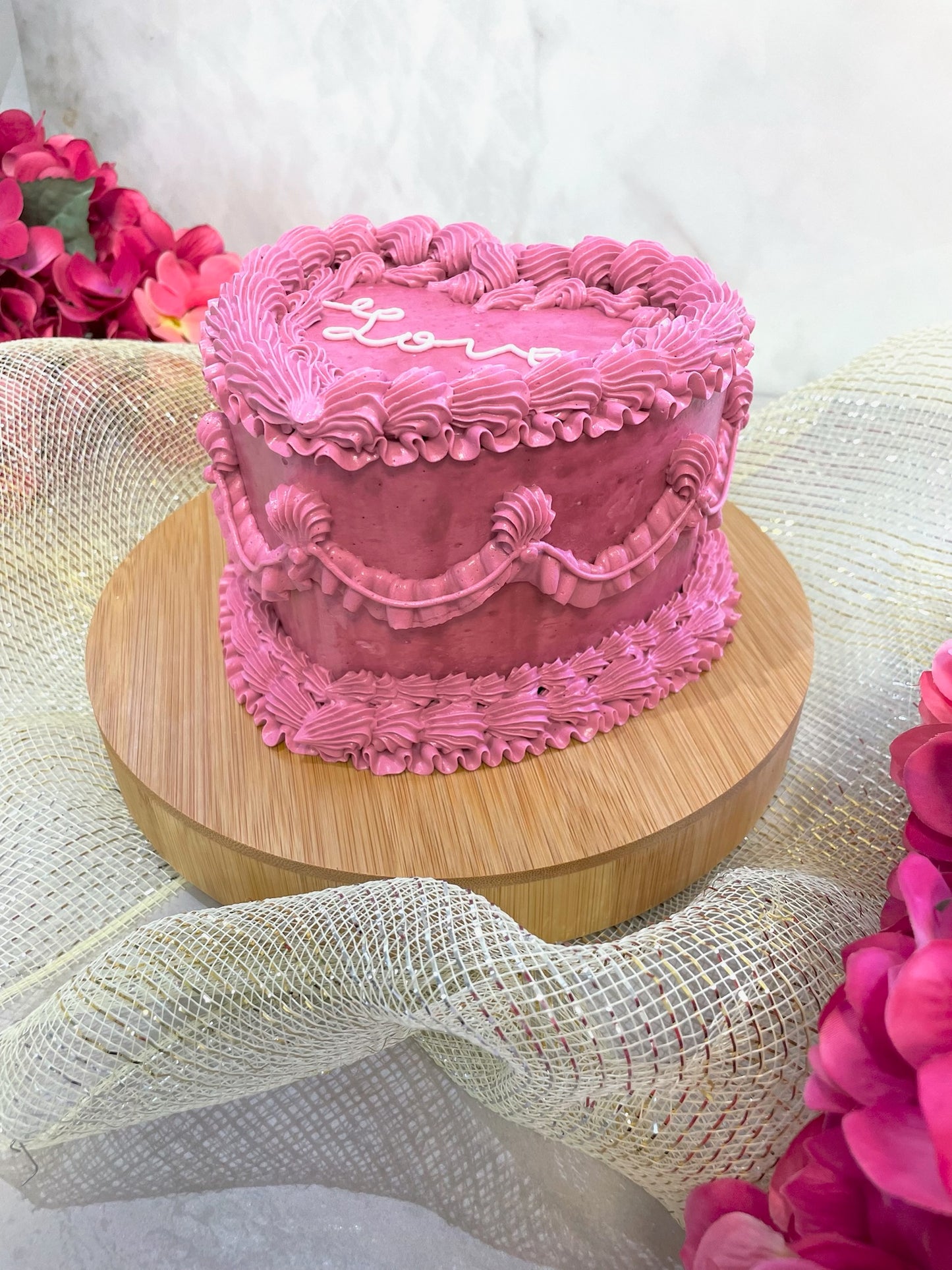 6” Vintage Cake- Pick up only