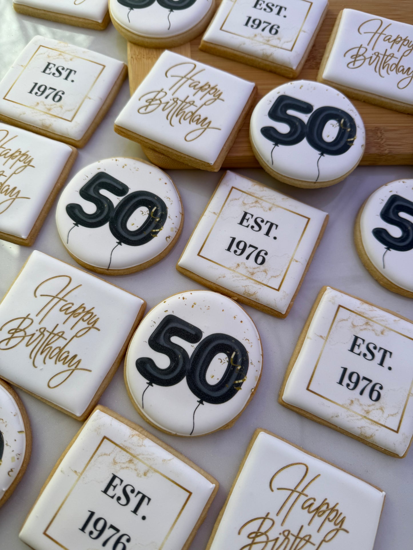 Birthday EST. Cookies/ 1 Dozen