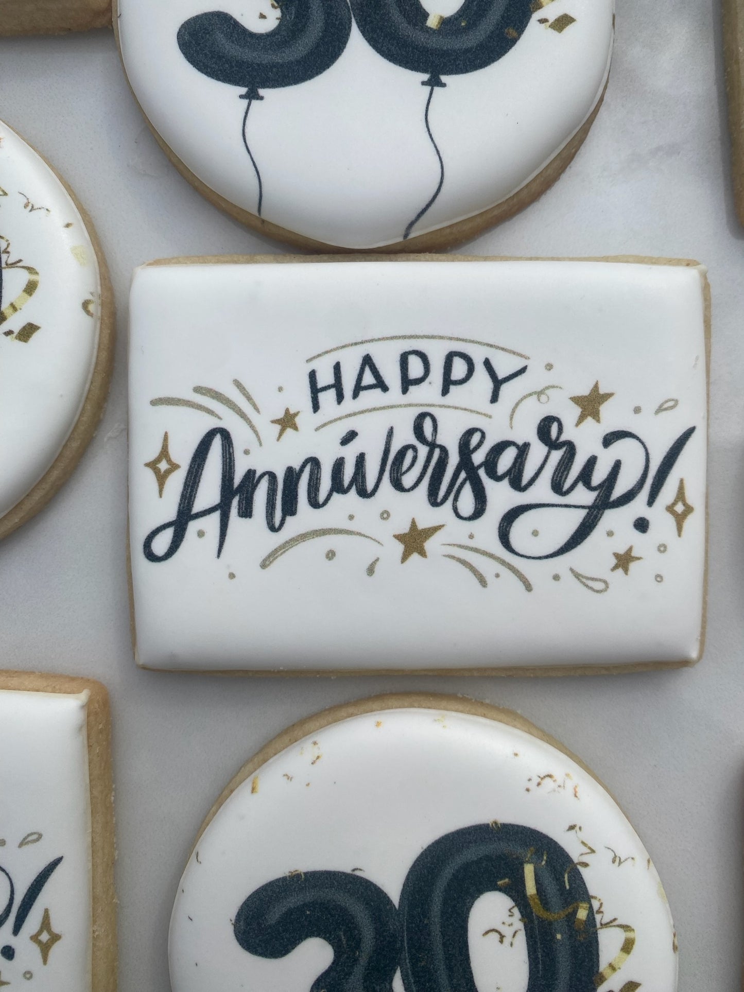Happy Anniversary Cookies
