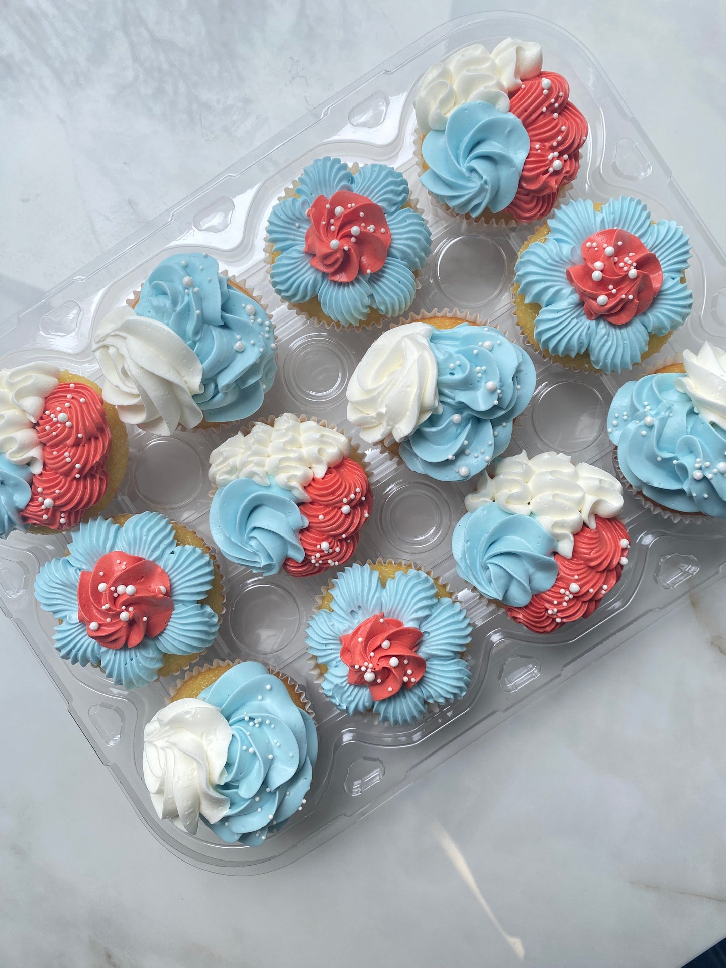 Mini Cupcake Multi Swirl- Pick up only