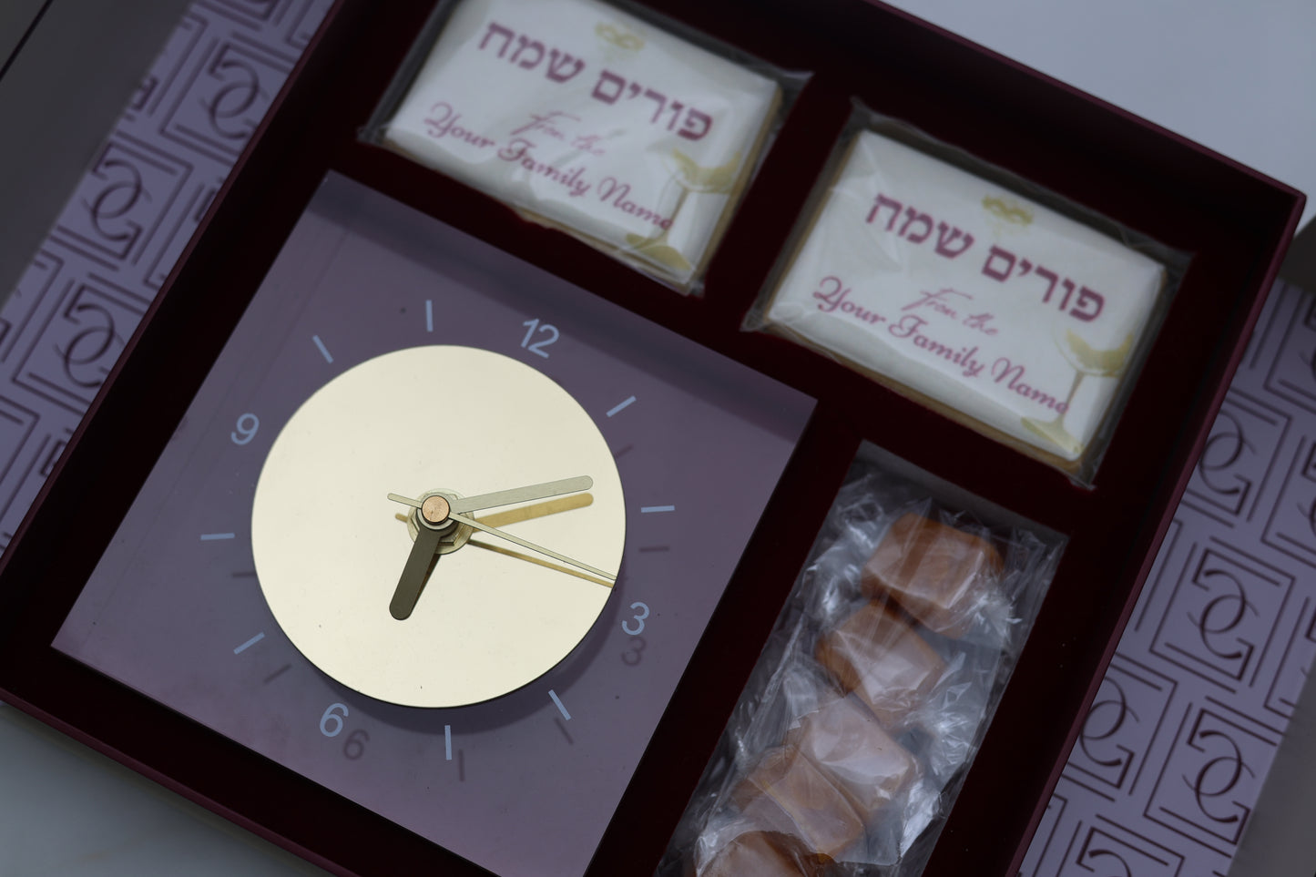 Custom Mishloach Manos Gift box