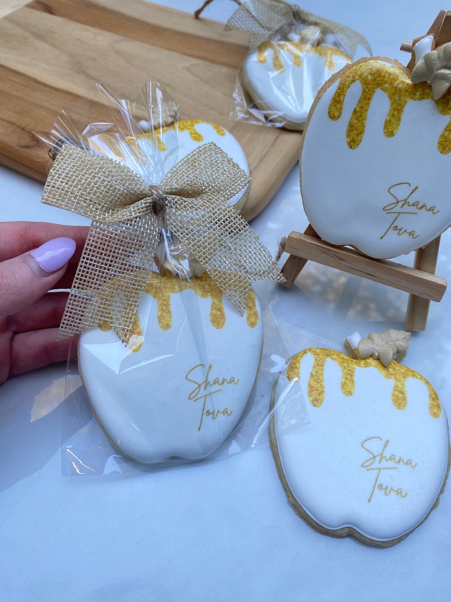 Shana tova apple cookie