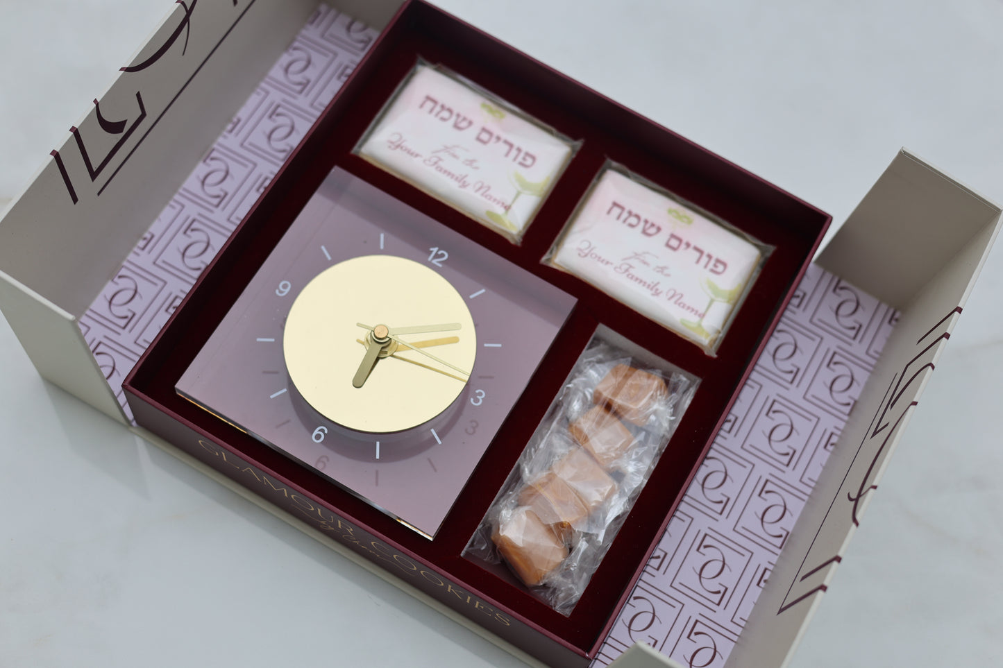 Custom Mishloach Manos Gift box