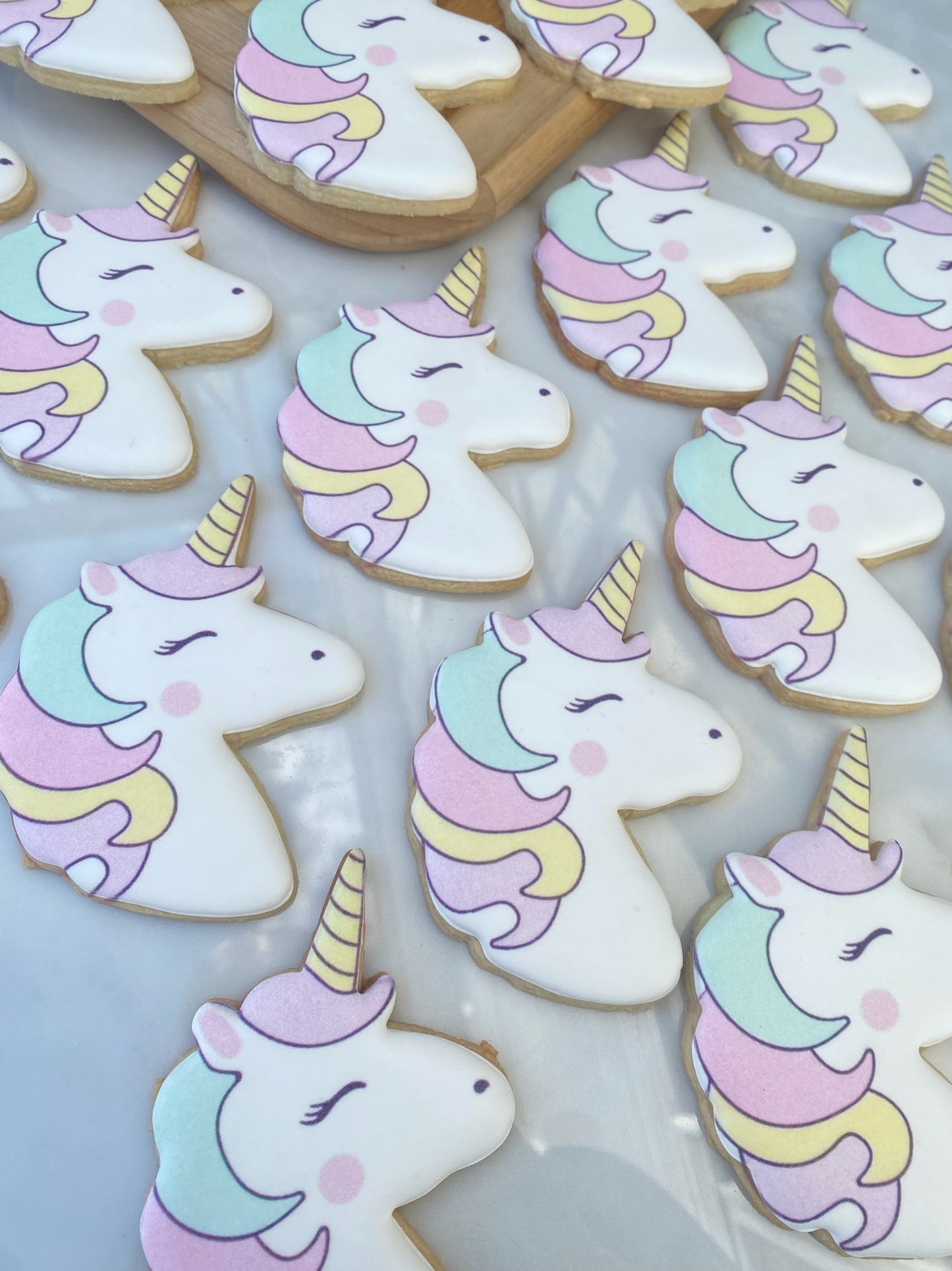 Unicorn Themed cookies
