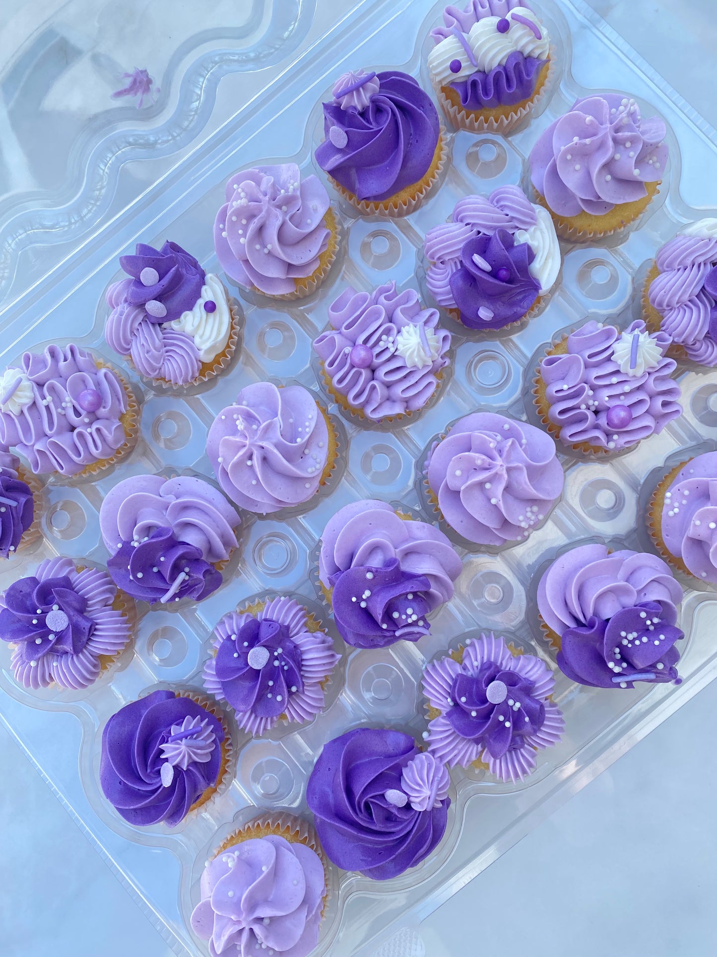 Mini Cupcake Multi Swirl- Pick up only