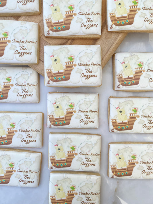 Purim cookie graphics fee