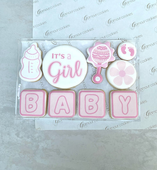 Baby Cookie Acrylic Gift Box