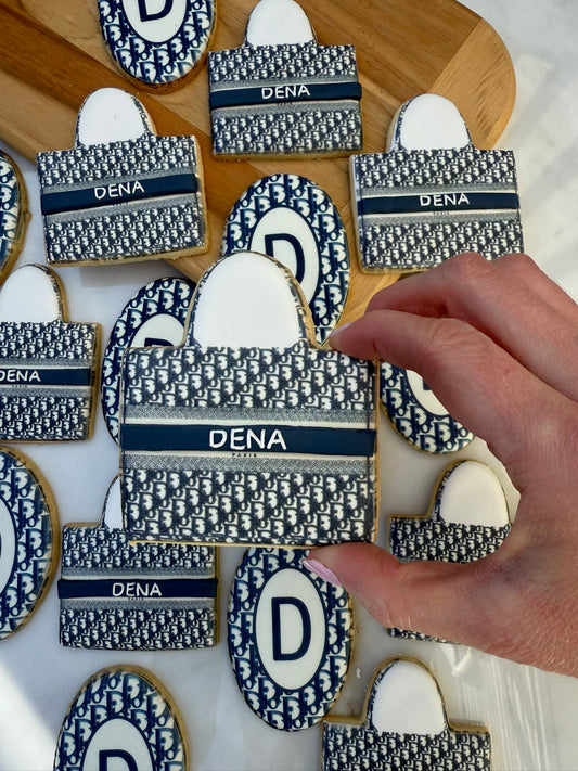 Dior printed cookie set- 1 dozen