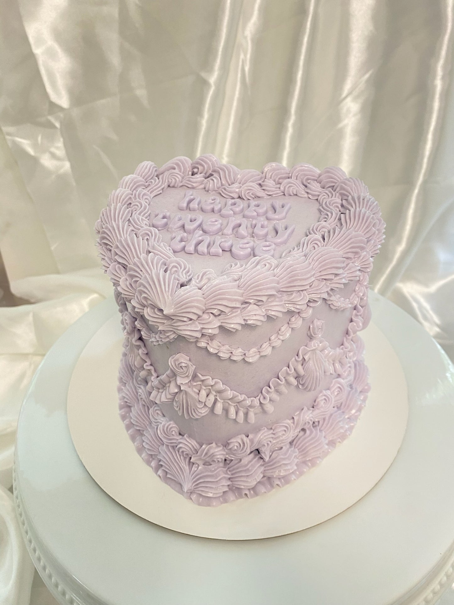 6” Vintage Cake- Pick up only