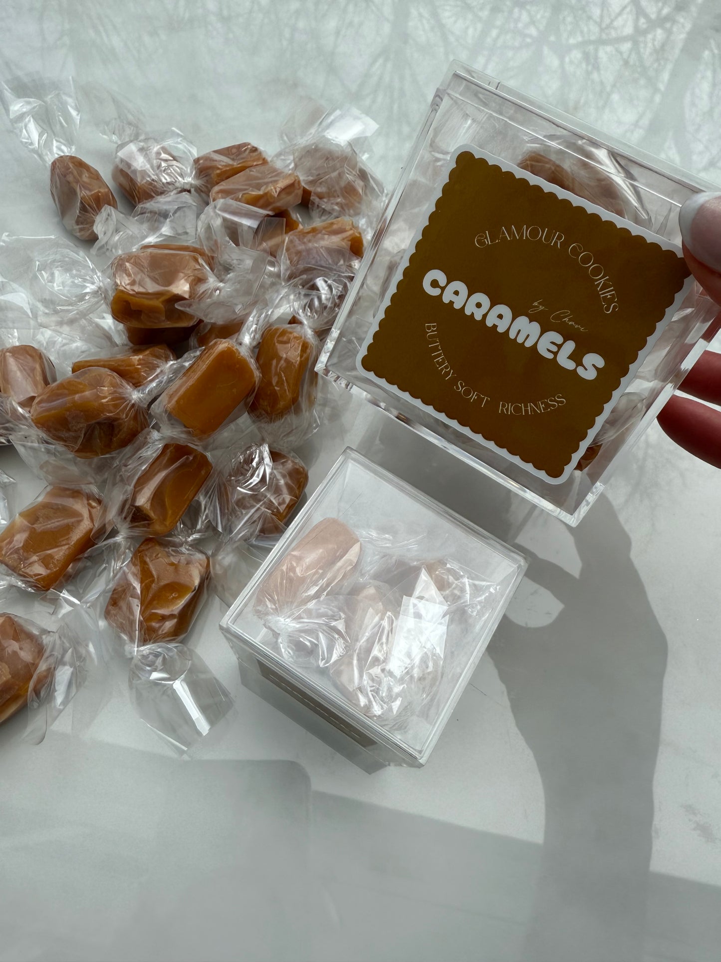 APPLE CINNAMON Artisan Glamour Cookie Caramels