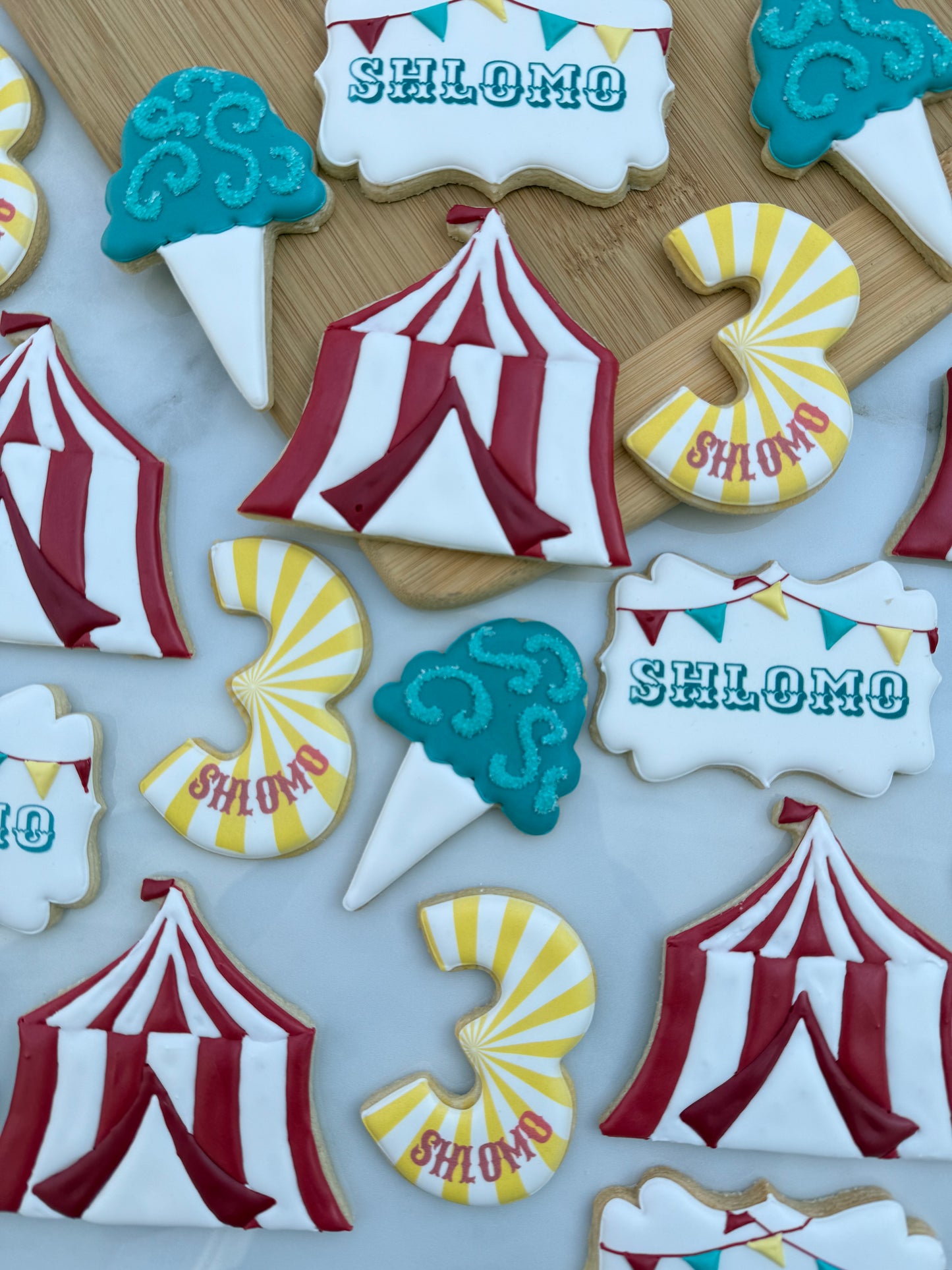Circus cookie set/ 2 dozen