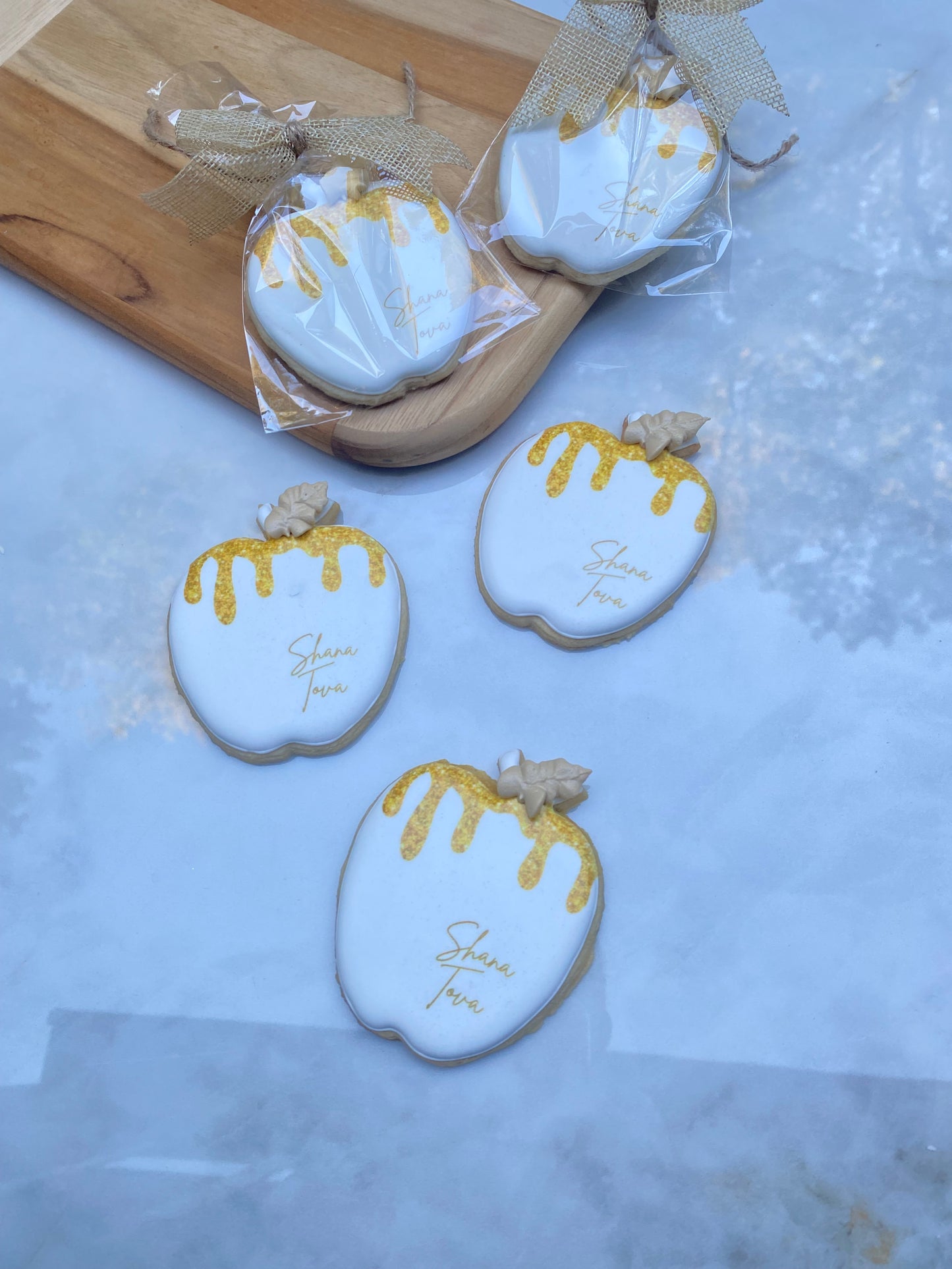 Shana tova apple cookie