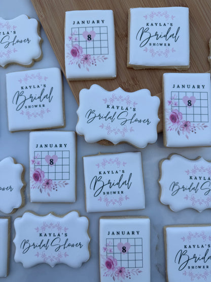 Bridal shower cookies / 1 Dozen