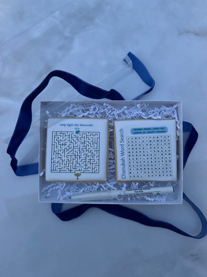 Chanukah activity cookies