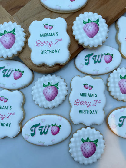 Berry birthday them - 1 dozen