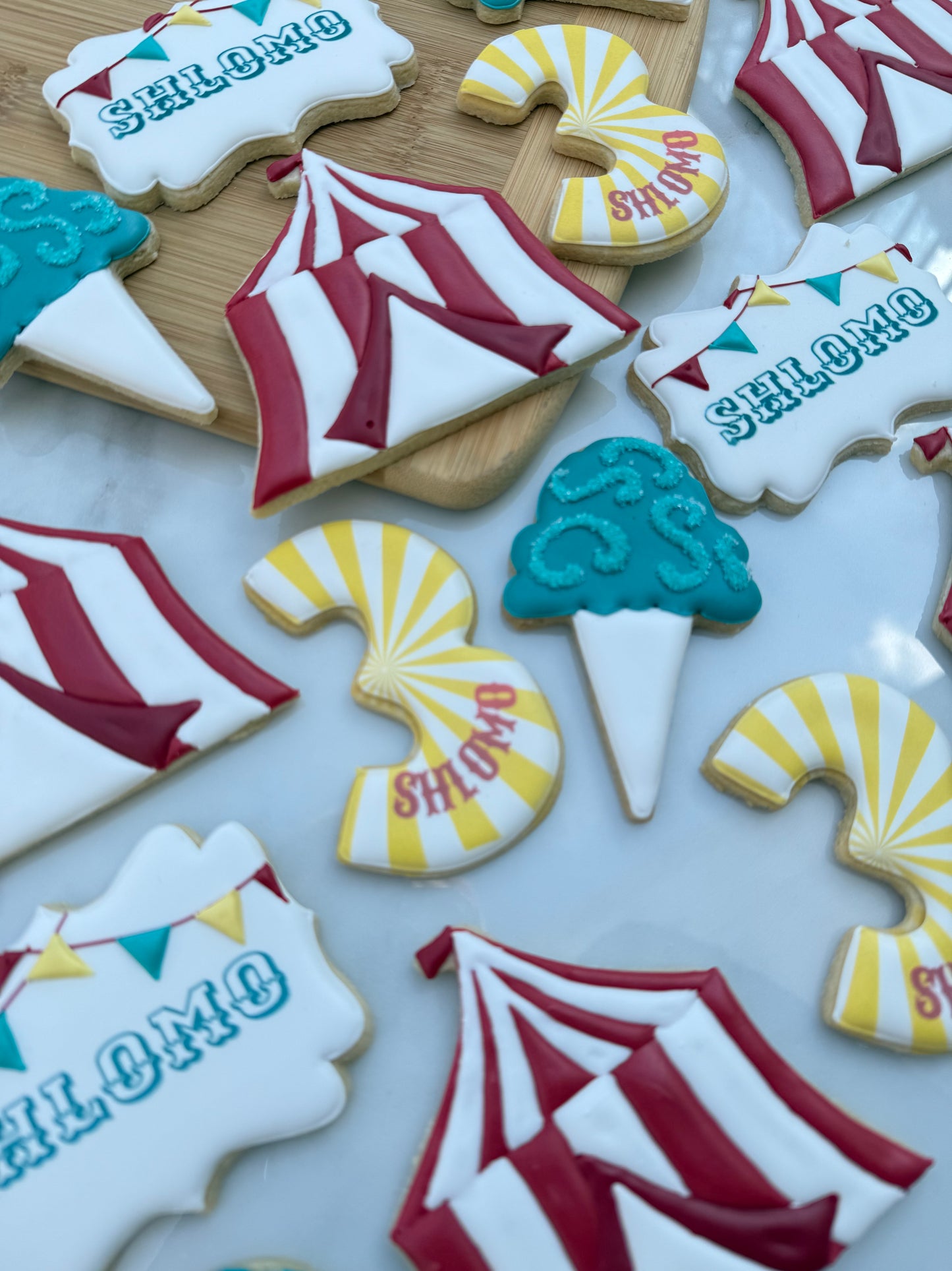 Circus cookie set/ 2 dozen