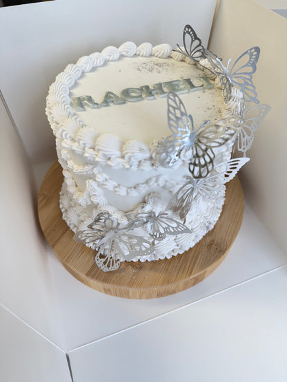 6” Vintage Cake- Pick up only