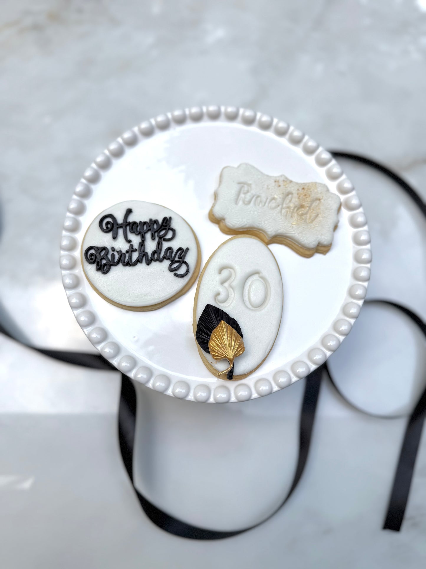 Birthday cookie gift box