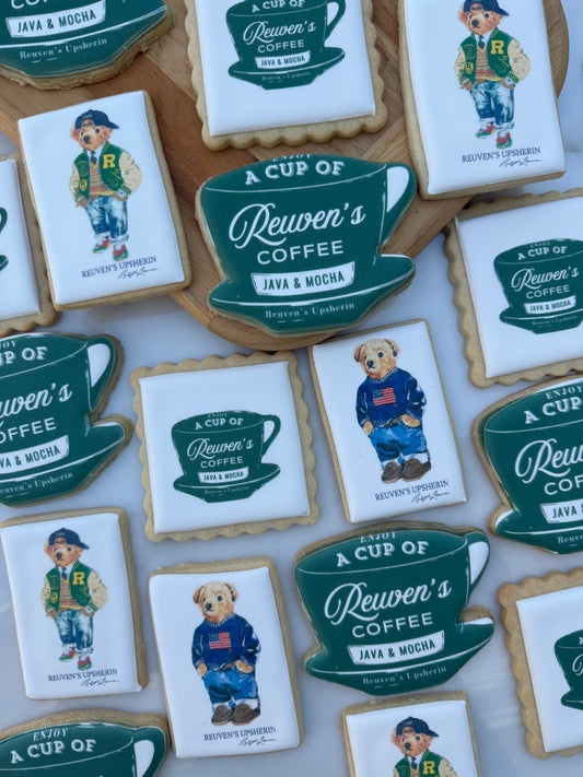 Ralph Lauren inspired cookies - 1 dozen