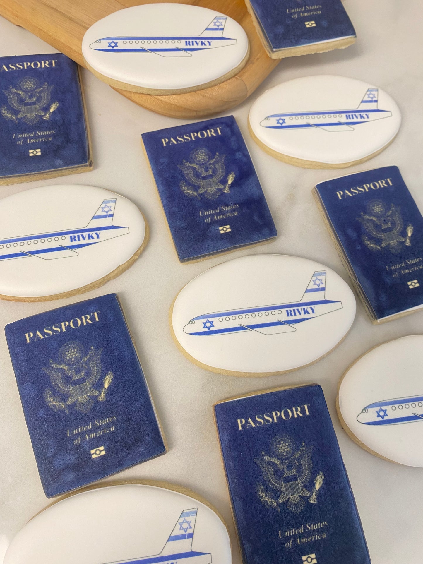 Bon voyage passport printed set/ 1 Dozen ￼