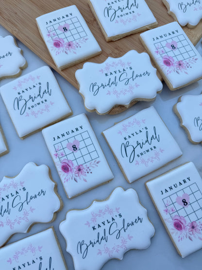 Bridal shower cookies / 1 Dozen