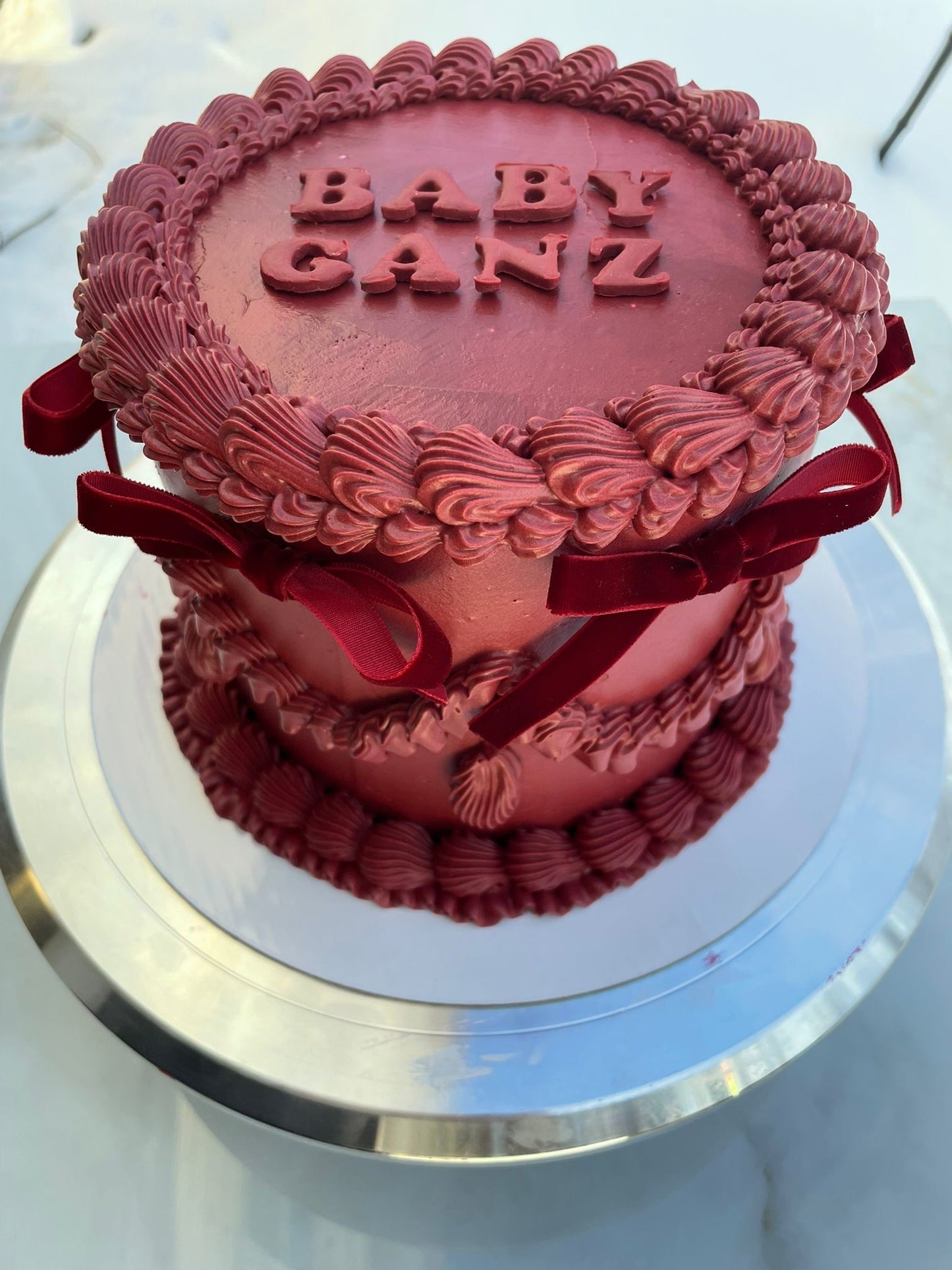 6” Vintage Cake- Pick up only