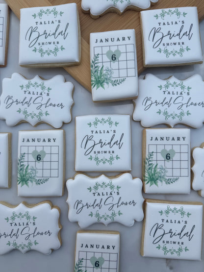 Bridal shower cookies / 1 Dozen