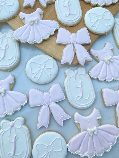 Bow and pearl set/ 2 dozen