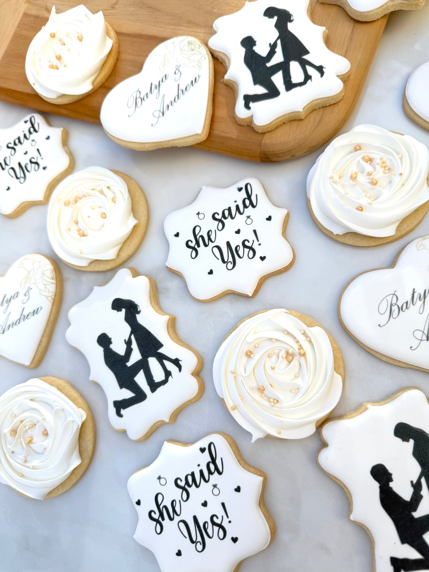 She said yes cookies/ 2 dozen