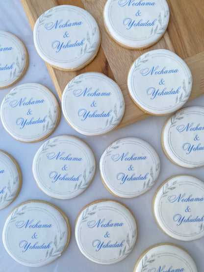 Engagement name cookies/ 1 Dozen