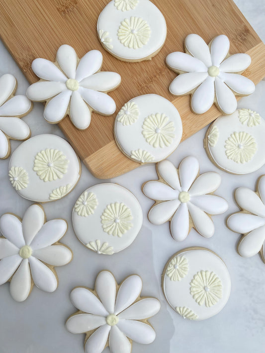 Daisy cookie set/ 2 dozen