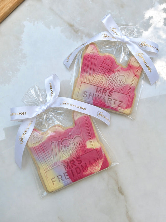 Teacher appreciation cookies