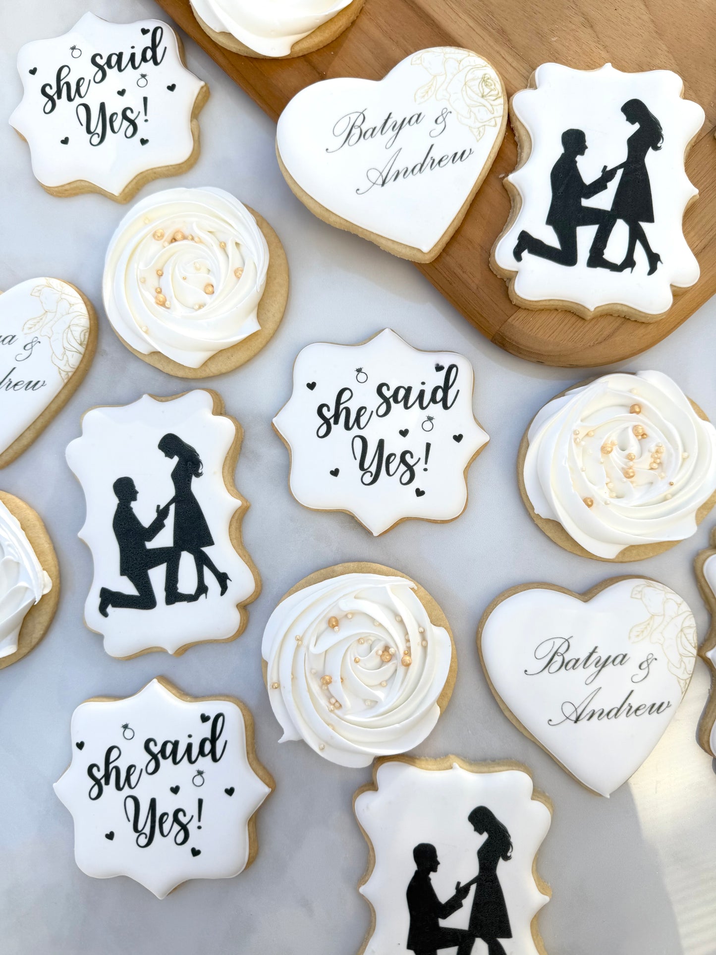 She said yes cookies/ 2 dozen