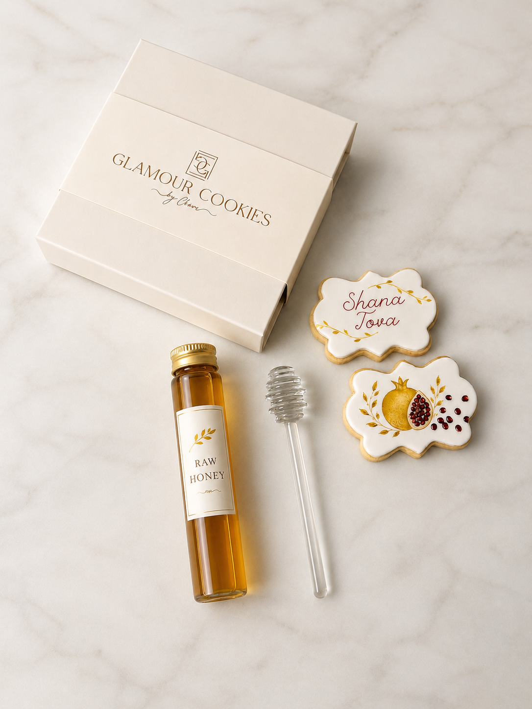Rosh Hashanah signature honey gift box