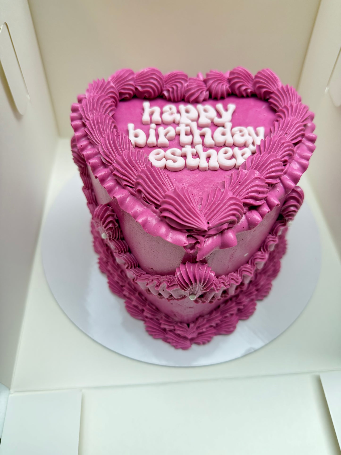 6” Vintage Cake- Pick up only