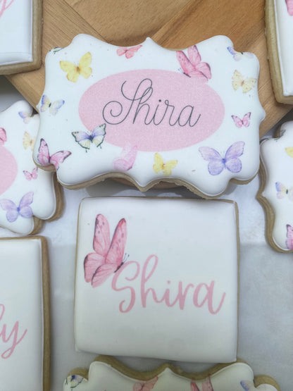 Butterfly printed set/ 1 dozen