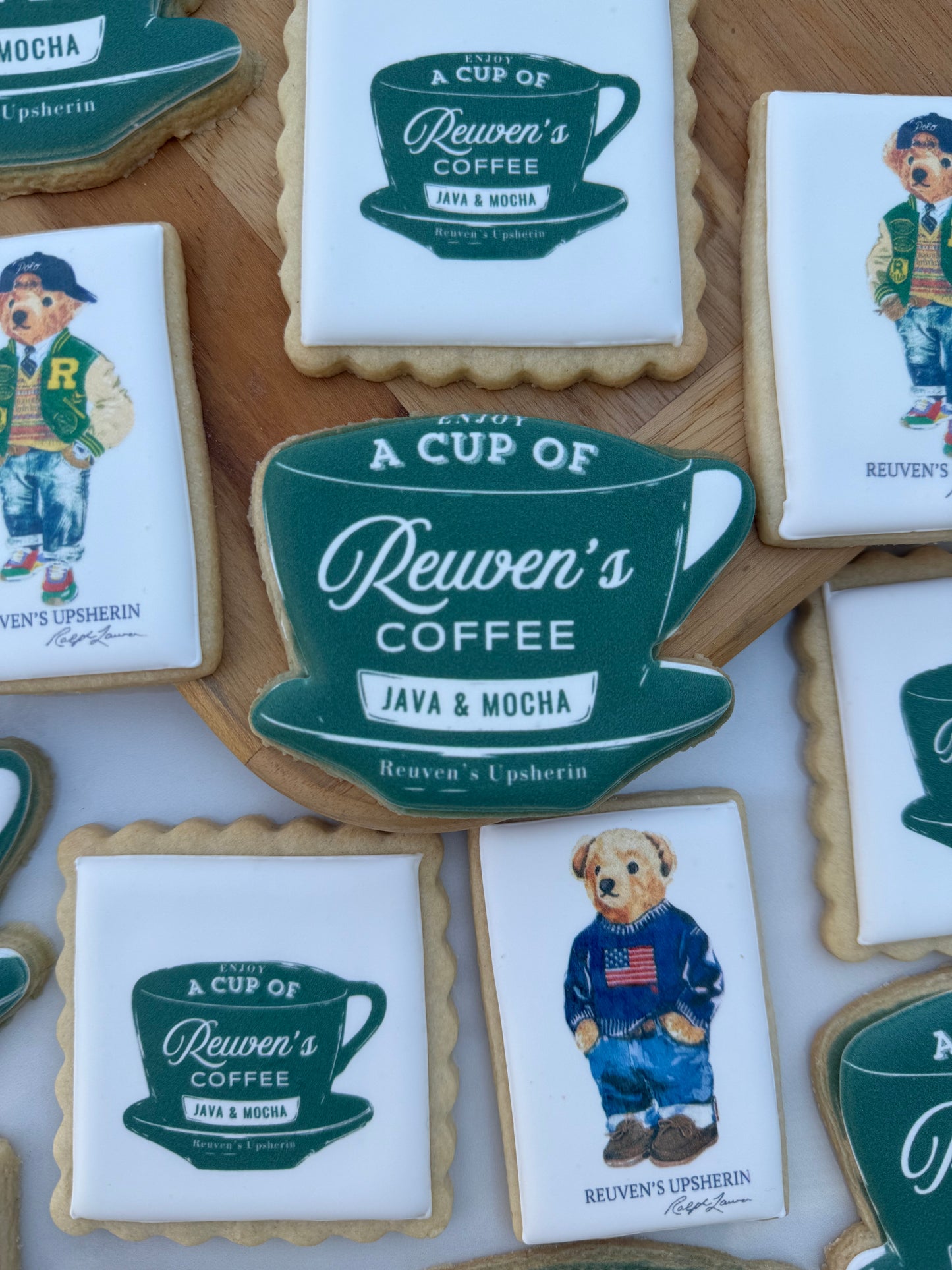Ralph Lauren inspired cookies - 1 dozen