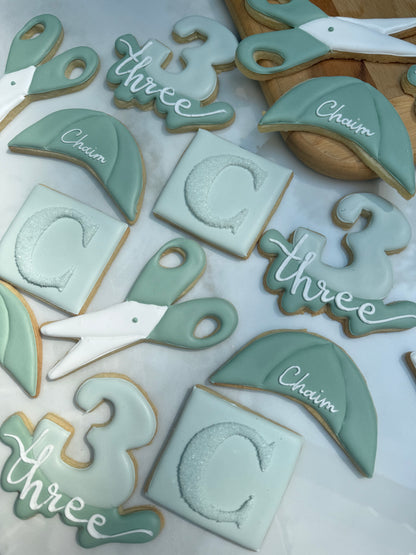 Upsherin set sage green - 2 dozen