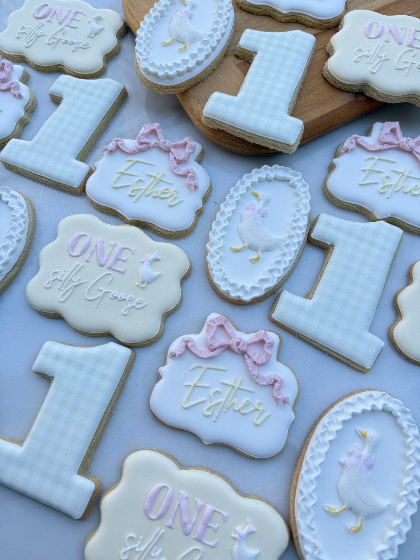 One silly goose themed - 2 dozen