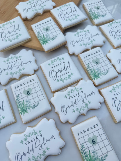 Bridal shower cookies / 1 Dozen