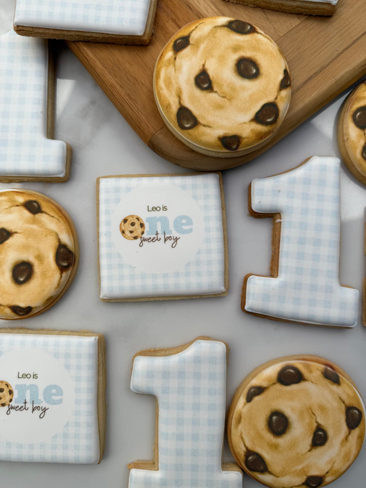 Cookie themed birthday set/ 1 Dozen
