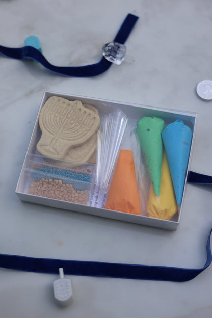 DIY chanukah kit, Family/Individual/party size options
