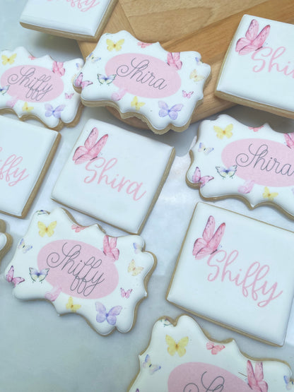 Butterfly printed set/ 1 dozen