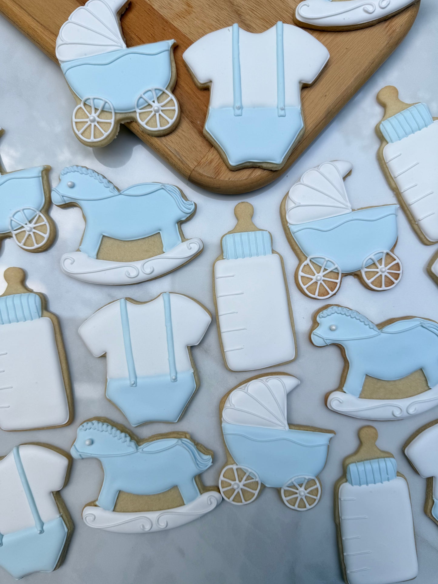 Baby boy cookie set/ 2 Dozen