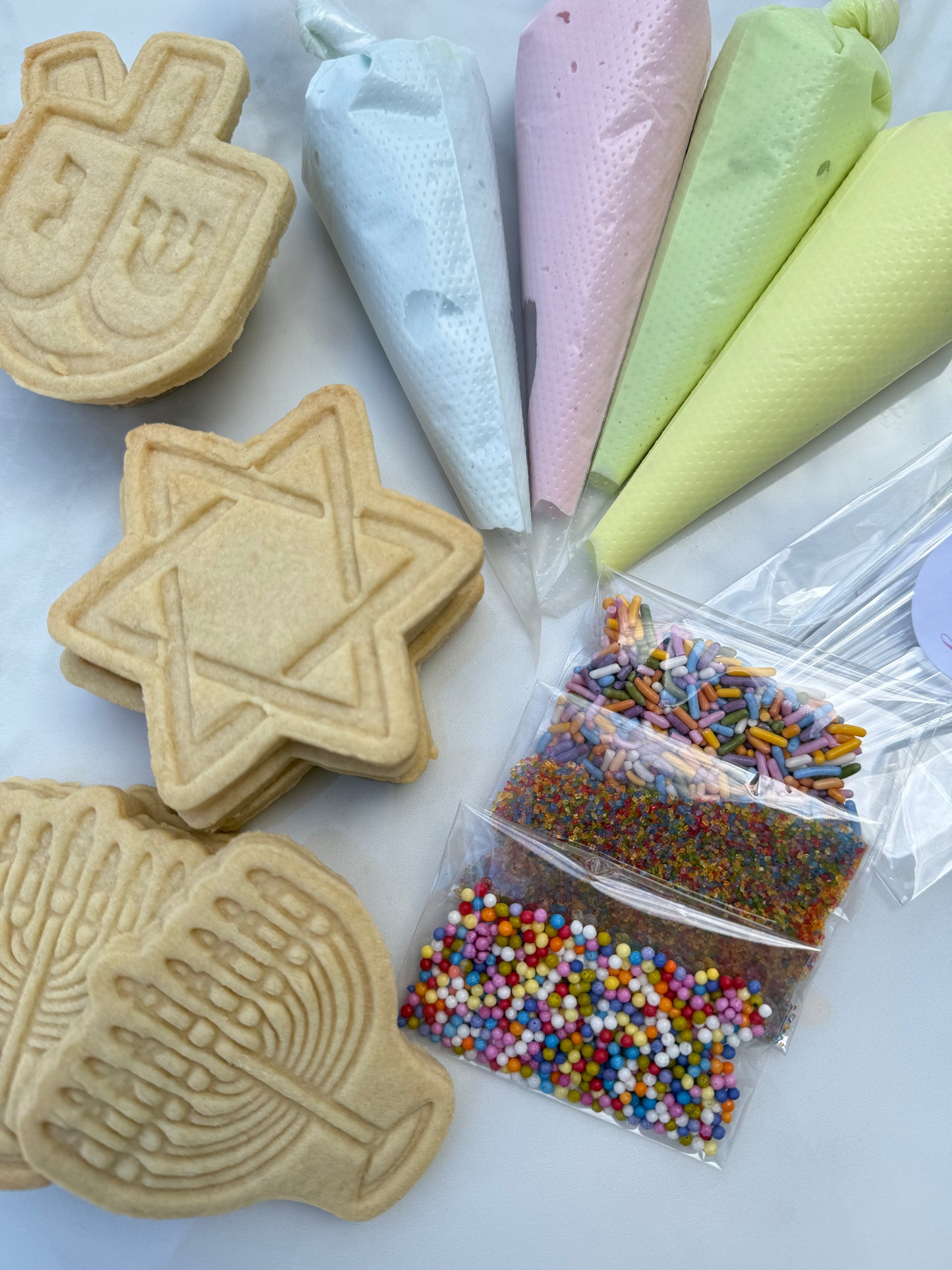 Dye free DIY cookie decorating kit