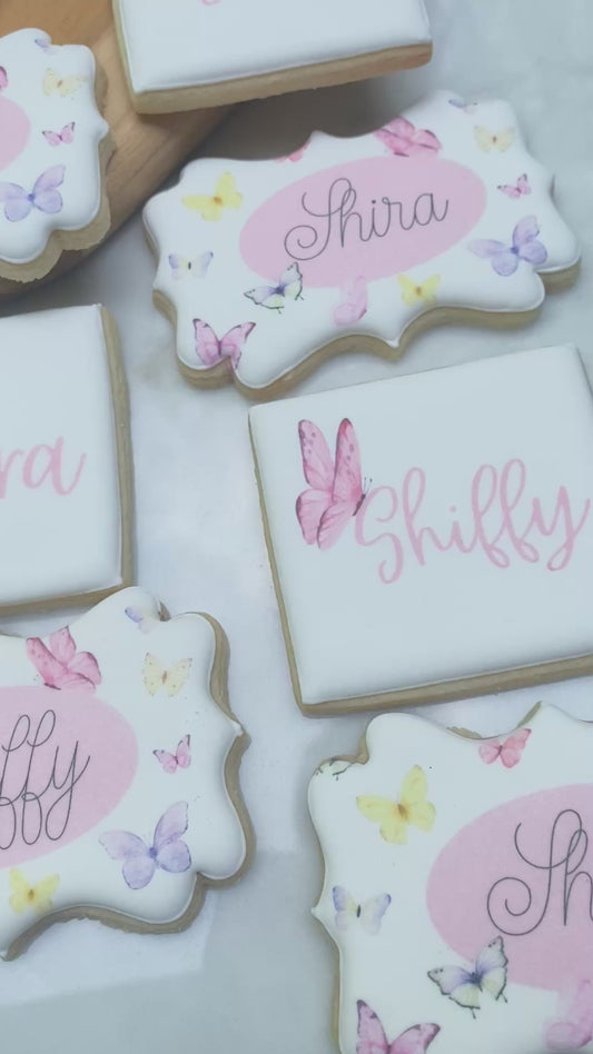 Butterfly printed set/ 1 dozen