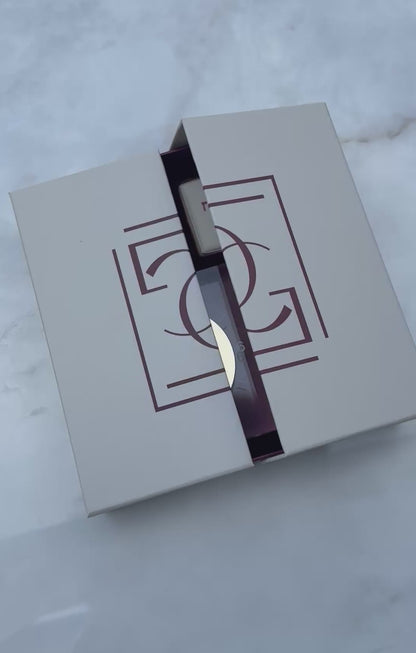 Corporate acrylic clock gift box